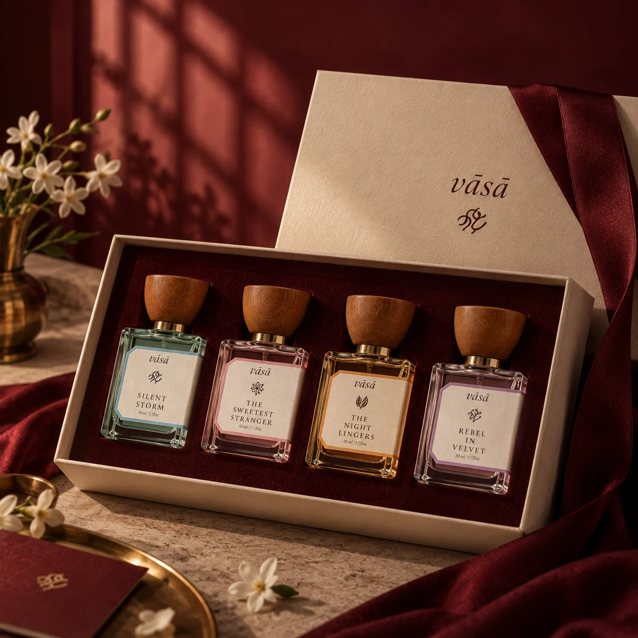 The VASA gift set: four fragrances in a signature box